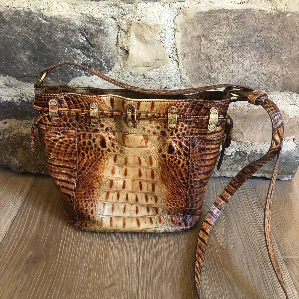 Brahmin bucket bag